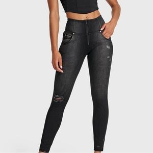 Freddy WR UP Snug Distressed High Waist Denim Jeans XXS XS